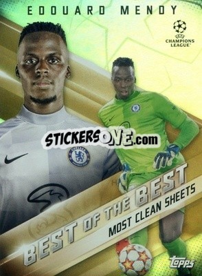 Sticker Edouard Mendy - UEFA Champions League 2021-2022 n. BB-07 - Topps