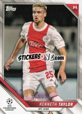 Sticker Kenneth Taylor - UEFA Champions League 2021-2022 n. 5 - Topps
