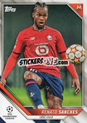 Sticker Renato Sanches - UEFA Champions League 2021-2022 n. 15 - Topps