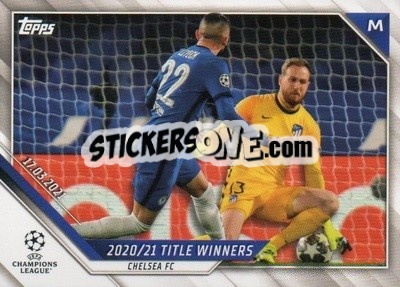 Sticker Hakim Ziyech - UEFA Champions League 2021-2022 n. 16 - Topps