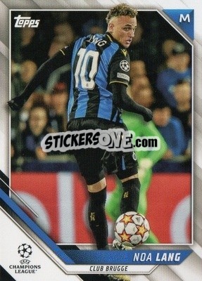 Sticker Noa Lang - UEFA Champions League 2021-2022 n. 19 - Topps