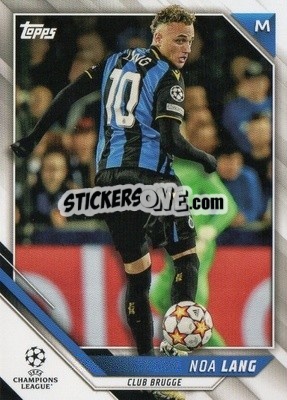 Sticker Noa Lang - UEFA Champions League 2021-2022 - Topps