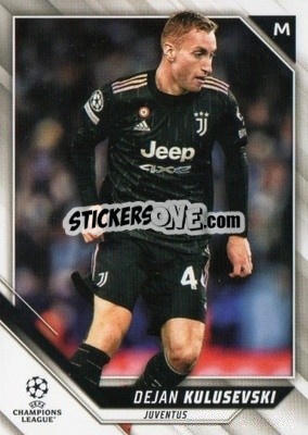 Sticker Dejan Kulusevski - UEFA Champions League 2021-2022 n. 20 - Topps