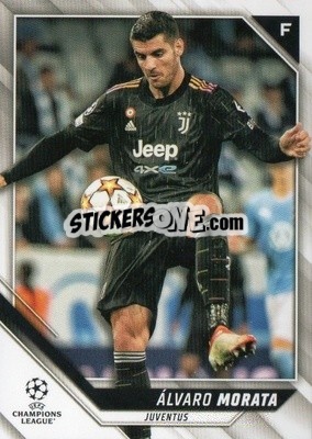 Sticker Alvaro Morata - UEFA Champions League 2021-2022 n. 23 - Topps