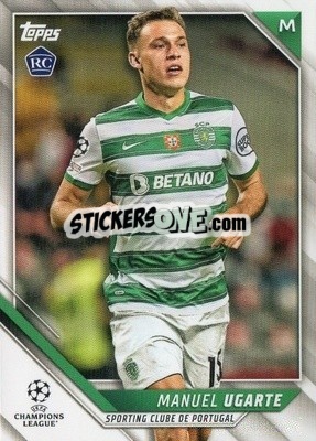 Sticker Manuel Ugarte - UEFA Champions League 2021-2022 n. 26 - Topps
