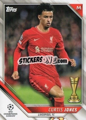 Sticker Curtis Jones - UEFA Champions League 2021-2022 n. 34 - Topps