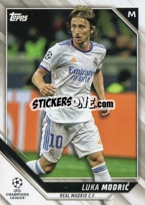 Sticker Luka Modric - UEFA Champions League 2021-2022 - Topps