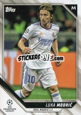 Sticker Luka Modric - UEFA Champions League 2021-2022 n. 35 - Topps