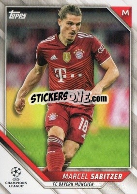Sticker Marcel Sabitzer - UEFA Champions League 2021-2022 n. 38 - Topps