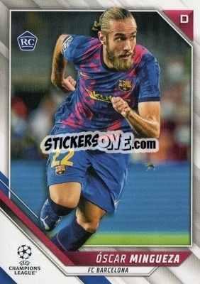 Sticker Oscar Mingueza - UEFA Champions League 2021-2022 n. 41 - Topps