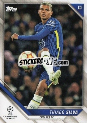 Sticker Thiago Silva - UEFA Champions League 2021-2022 - Topps