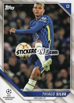 Cromo Thiago Silva - UEFA Champions League 2021-2022 - Topps