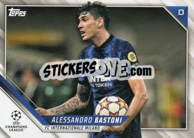 Sticker Alessandro Bastoni - UEFA Champions League 2021-2022 - Topps
