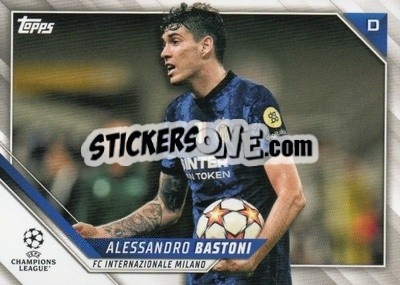 Sticker Alessandro Bastoni - UEFA Champions League 2021-2022 n. 48 - Topps