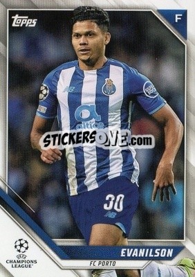 Sticker Evanilson - UEFA Champions League 2021-2022 n. 49 - Topps