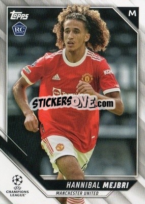 Sticker Hannibal Mejbri - UEFA Champions League 2021-2022 - Topps