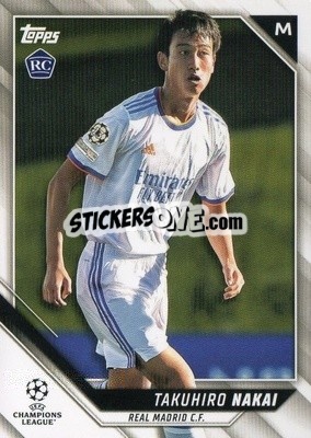 Sticker Takuhiro Nakai - UEFA Champions League 2021-2022 n. 64 - Topps
