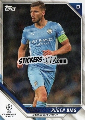 Sticker Ruben Dias - UEFA Champions League 2021-2022 - Topps