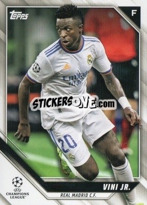 Sticker Vini Jr. - UEFA Champions League 2021-2022 n. 70 - Topps