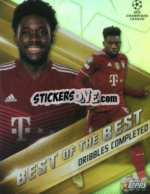 Sticker Alphonso Davies - UEFA Champions League 2021-2022 n. BB-08 - Topps
