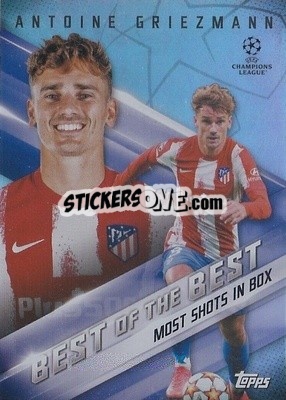 Sticker Antoine Griezmann - UEFA Champions League 2021-2022 n. BB-15 - Topps