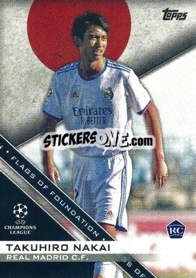 Sticker Takuhiro Nakai - UEFA Champions League 2021-2022 - Topps