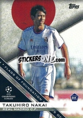 Sticker Takuhiro Nakai - UEFA Champions League 2021-2022 n. FF-02 - Topps