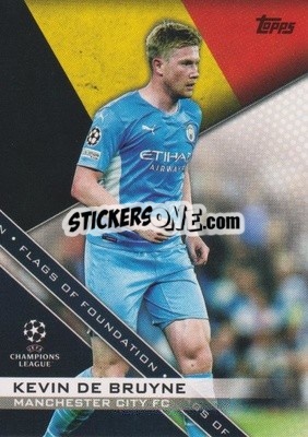 Sticker Kevin De Bruyne - UEFA Champions League 2021-2022 n. FF-12 - Topps