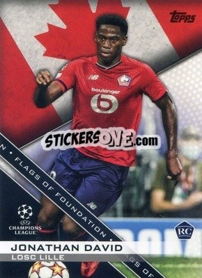 Sticker Jonathan David - UEFA Champions League 2021-2022 - Topps