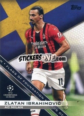 Sticker Zlatan Ibrahimovic - UEFA Champions League 2021-2022 - Topps
