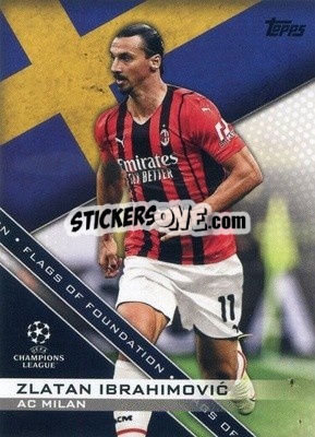 Sticker Zlatan Ibrahimovic - UEFA Champions League 2021-2022 n. FF-14 - Topps