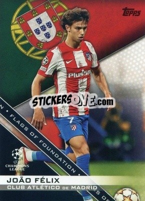 Sticker Joao Felix - UEFA Champions League 2021-2022 - Topps