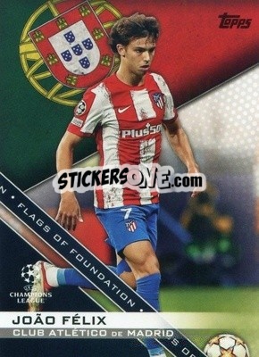 Sticker Joao Felix - UEFA Champions League 2021-2022 n. FF-16 - Topps