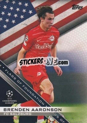 Sticker Brenden Aaronson - UEFA Champions League 2021-2022 n. FF-20 - Topps