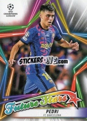Sticker Pedri - UEFA Champions League 2021-2022 n. FS-01 - Topps