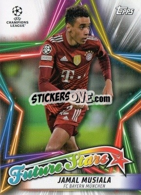 Sticker Jamal Musiala - UEFA Champions League 2021-2022 n. FS-04 - Topps