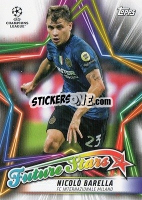 Sticker Nicolo Barella - UEFA Champions League 2021-2022 n. FS-07 - Topps