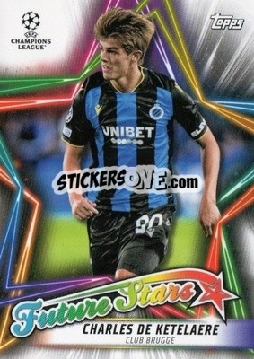 Sticker Charles De Ketelaere - UEFA Champions League 2021-2022 n. FS-08 - Topps