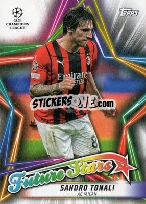 Sticker Sandro Tonali - UEFA Champions League 2021-2022 - Topps