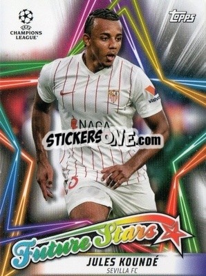 Sticker Jules Kounde - UEFA Champions League 2021-2022 n. FS-11 - Topps
