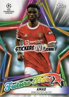 Sticker Amad - UEFA Champions League 2021-2022 n. FS-14 - Topps