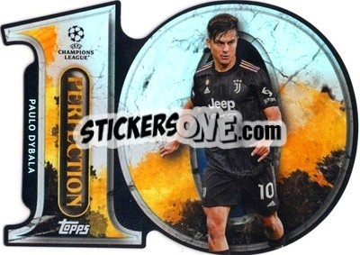 Sticker Paulo Dybala - UEFA Champions League 2021-2022 n. PF-04 - Topps
