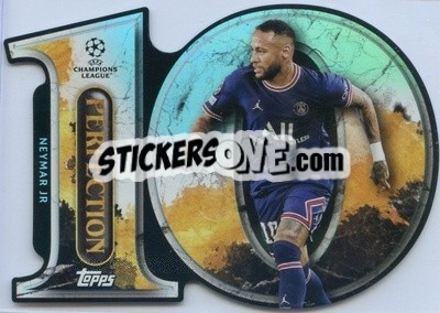 Sticker Neymar Jr - UEFA Champions League 2021-2022 - Topps