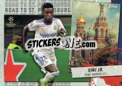 Sticker Vini Jr. - UEFA Champions League 2021-2022 n. RSP-01 - Topps
