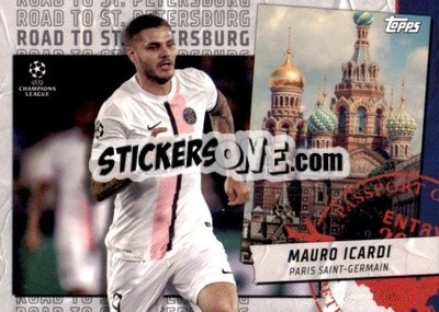 Sticker Mauro Icardi - UEFA Champions League 2021-2022 - Topps