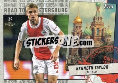 Sticker Kenneth Taylor - UEFA Champions League 2021-2022 - Topps