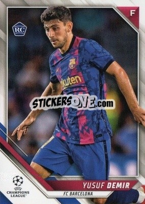 Sticker Yusuf Demir - UEFA Champions League 2021-2022 n. 140 - Topps