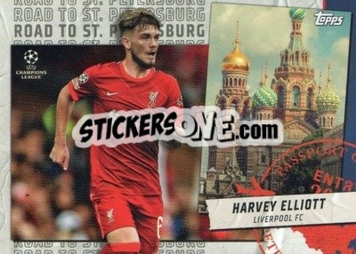 Sticker Harvey Elliott - UEFA Champions League 2021-2022 - Topps