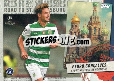 Sticker Pedro Goncalves - UEFA Champions League 2021-2022 n. RSP-14 - Topps