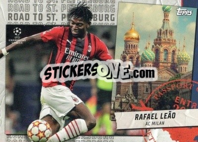 Sticker Rafael Leao - UEFA Champions League 2021-2022 n. RSP-16 - Topps
